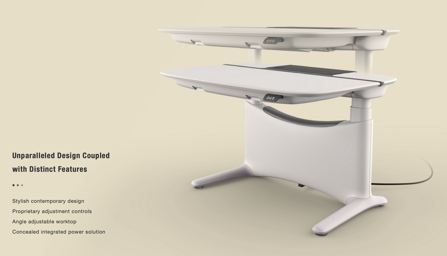 1.2m UPON Height Adjustable Motorised Sit or Stand Desk - Cosy Abode