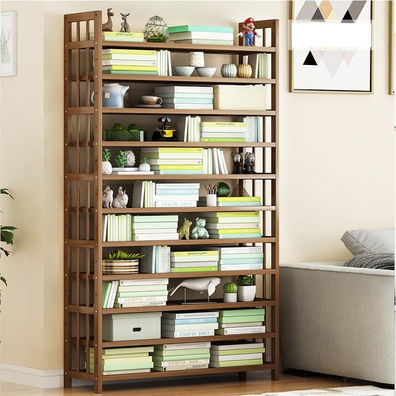 11 Tier Tower Bamboo Wooden Shoe Rack Corner Shelf Stand Storage Organizer - Cosy Abode