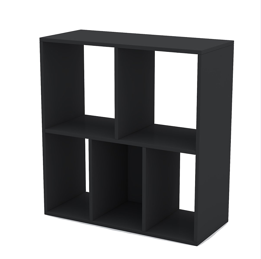 12 Cube Bookshelf & Display Stand - Black - Cosy Abode