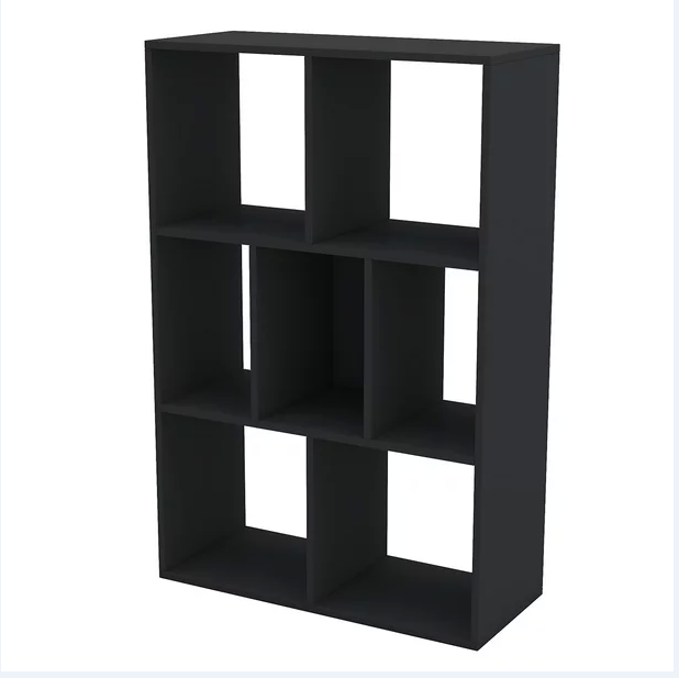 12 Cube Bookshelf & Display Stand - Black - Cosy Abode