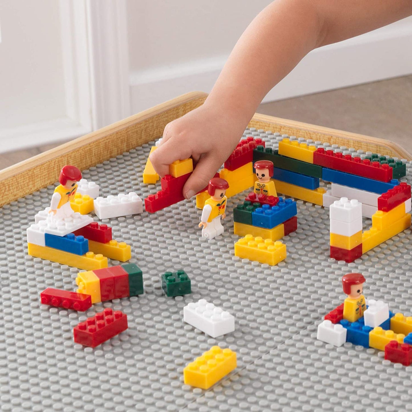 2-in-1 Activity Table with Board for kids 64 x 60 x 40 cm - Cosy Abode