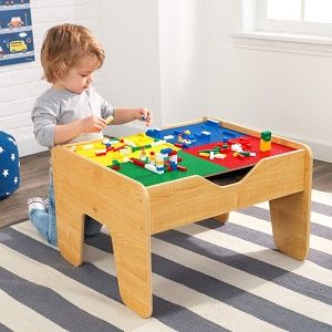 2-in-1 Activity Table with Board for kids 64 x 60 x 40 cm - Cosy Abode