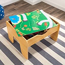 2-in-1 Activity Table with Board for kids 64 x 60 x 40 cm - Cosy Abode