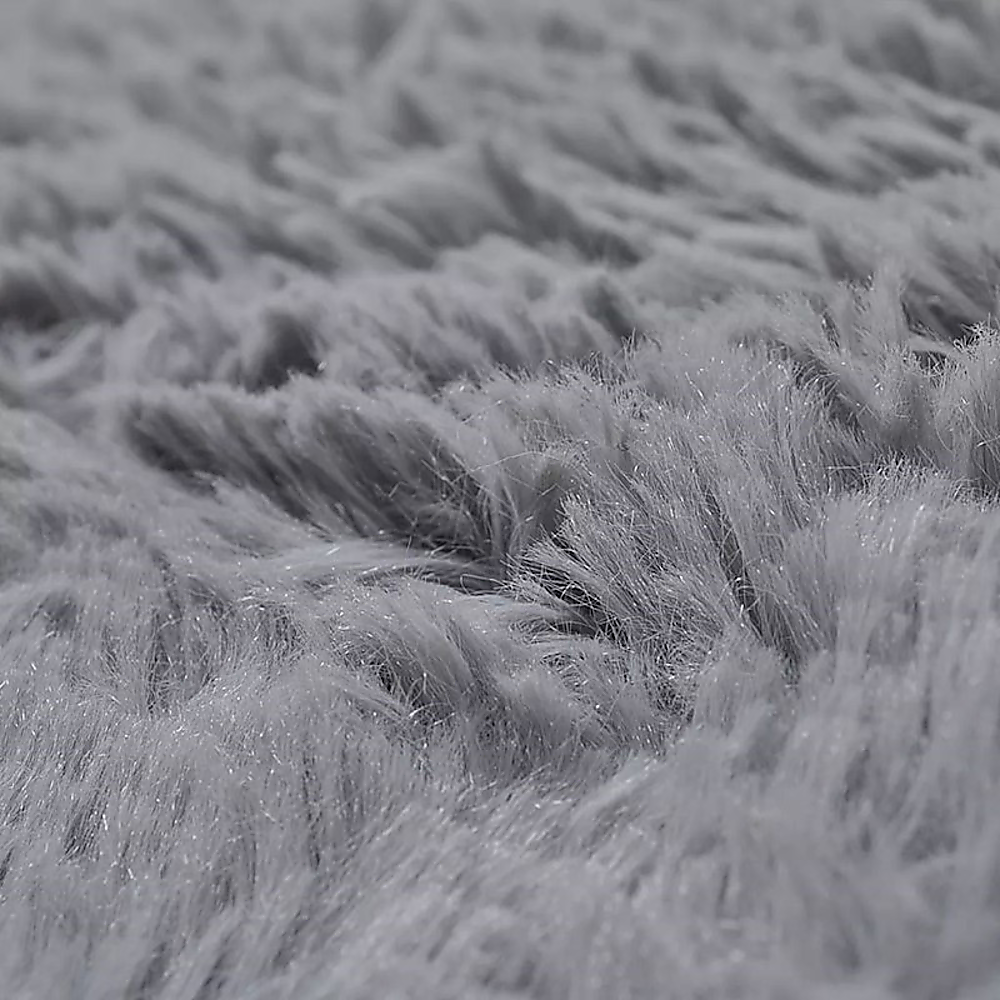 200x140cm Floor Rugs Large Shaggy Rug Area Carpet Bedroom Living Room Mat - Grey - Cosy Abode