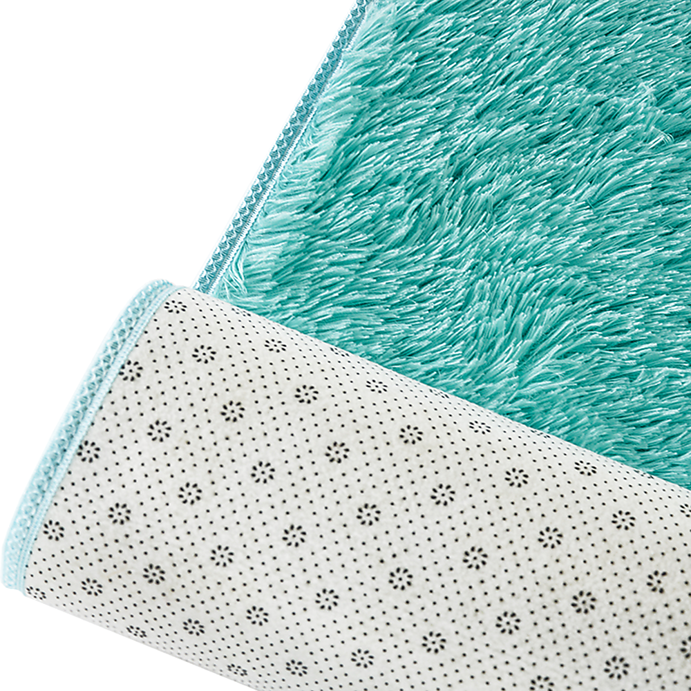 200x140cm Floor Rugs Large Shaggy Rug Area Carpet Bedroom Living Room Mat - Turquoise - Cosy Abode