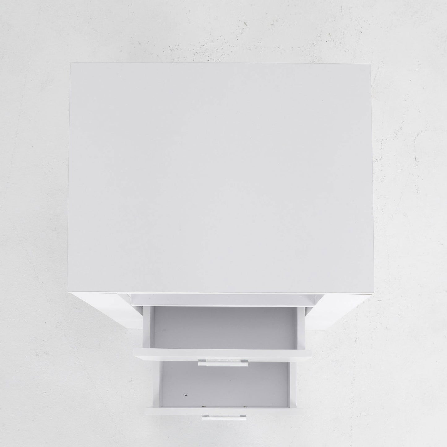 2X Bedside Table Side Storage Cabinet Nightstand Bedroom 2 Drawer 1 Shelf ZURI WHITE - Cosy Abode