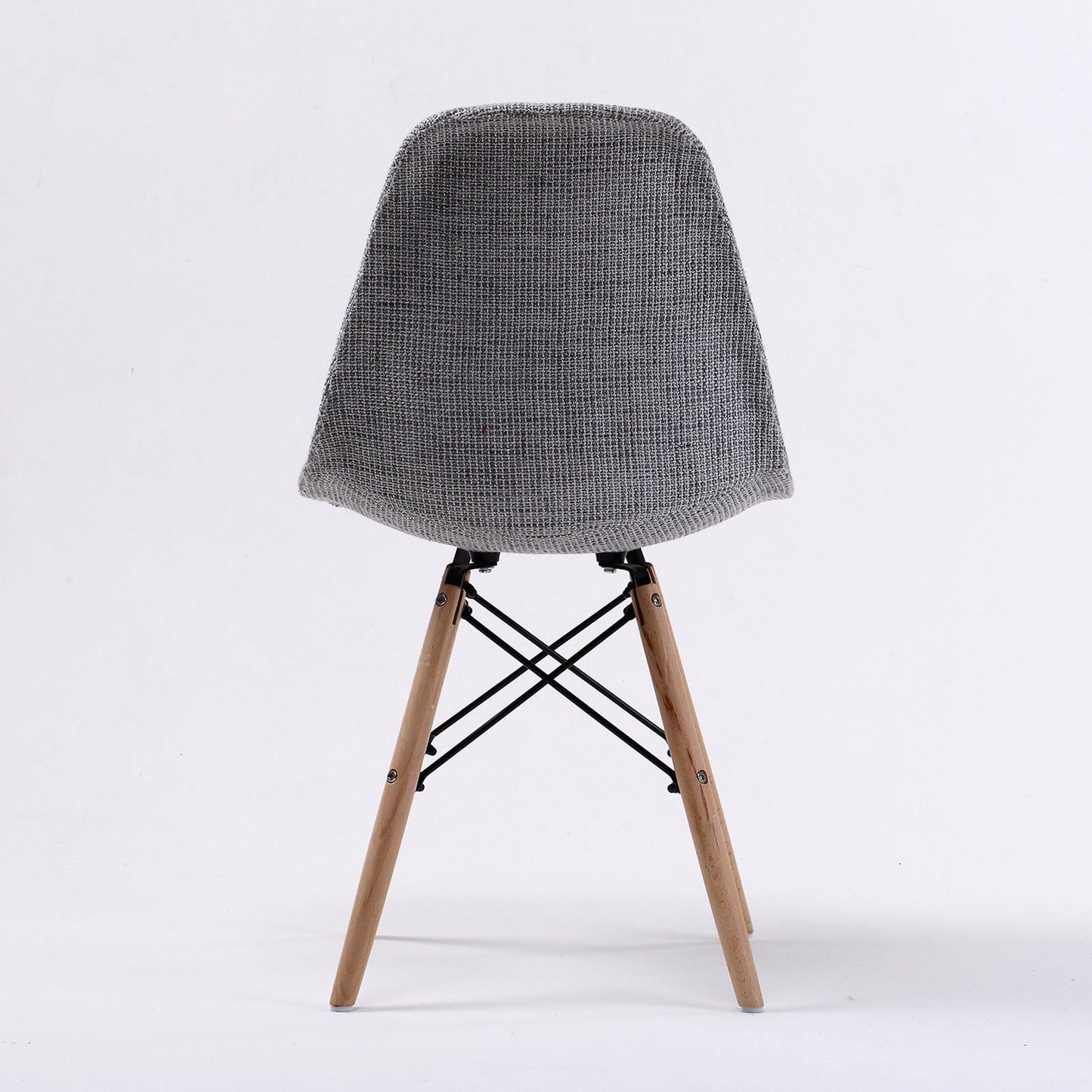 2X Retro Dining Cafe Chair DSW GREY - Cosy Abode
