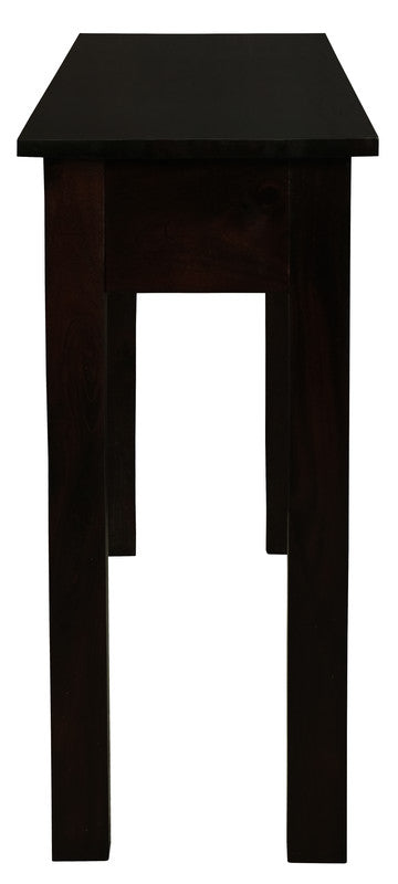 2 Drawer Straight Leg Sofa/Hall Table (Chocolate) - Cosy Abode