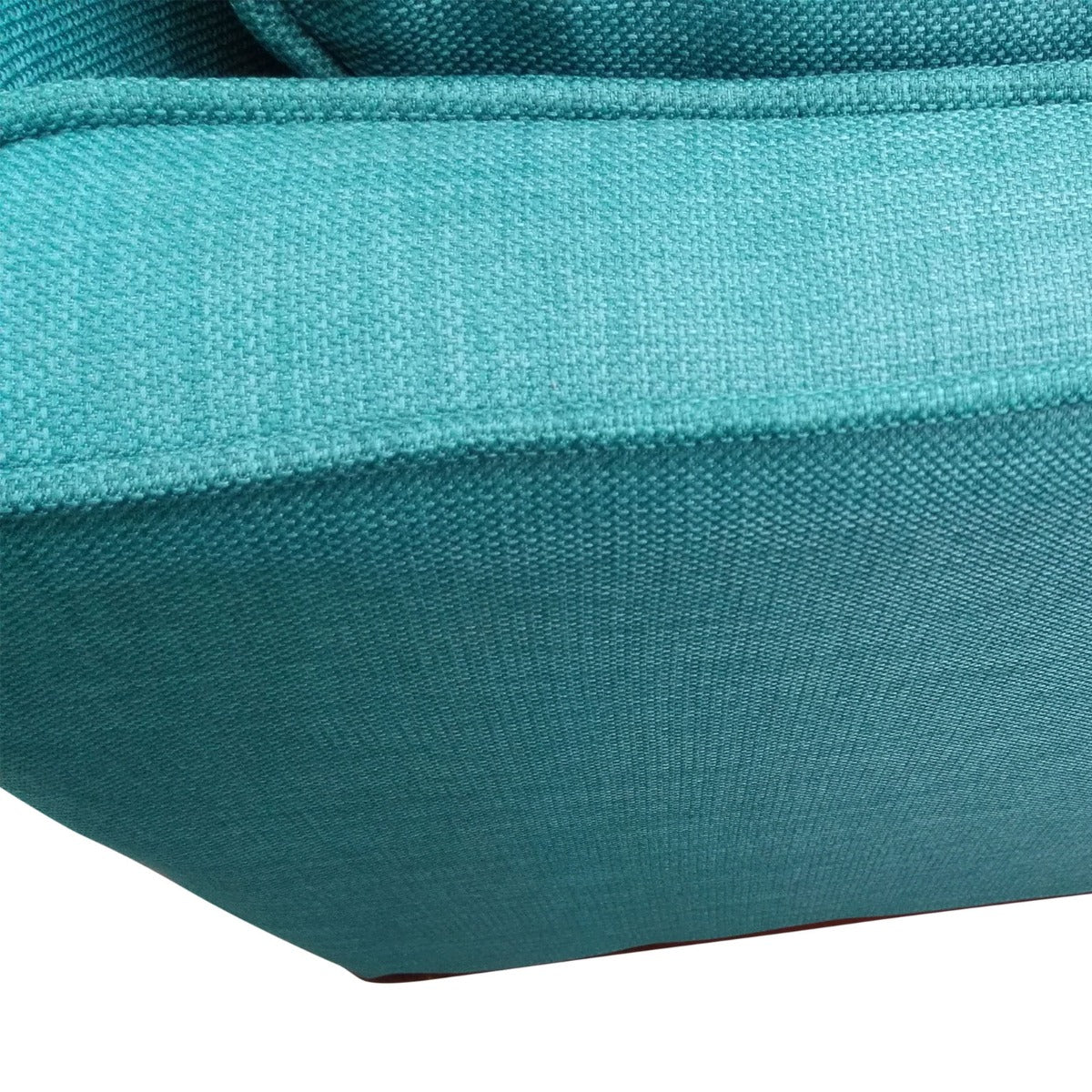 2 Seater Sofa Teal Fabric Lounge Set for Living Room Couch with Wooden Frame - - Cosy Abode