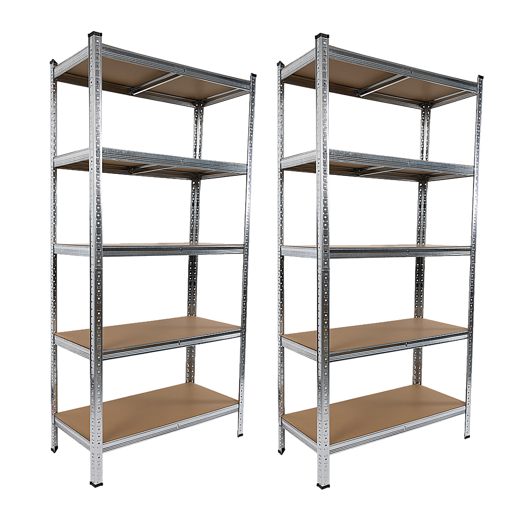 2 x 1.8M Garage Shelving Warehouse Rack Storage Shelves Pallet Racking - Cosy Abode
