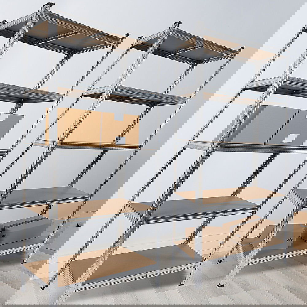 2 x 1.8M Garage Shelving Warehouse Rack Storage Shelves Pallet Racking - Cosy Abode