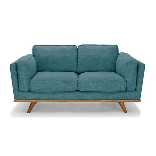 3+2 Seater Sofa Teal Fabric Lounge Set for Living Room Couch with Wooden Frame - Cosy Abode