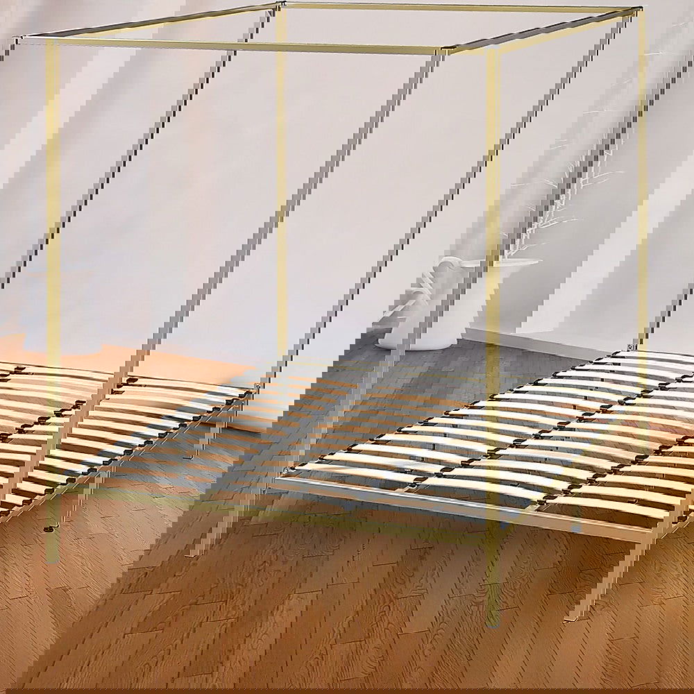 4 Four Poster King Bed Frame - Cosy Abode