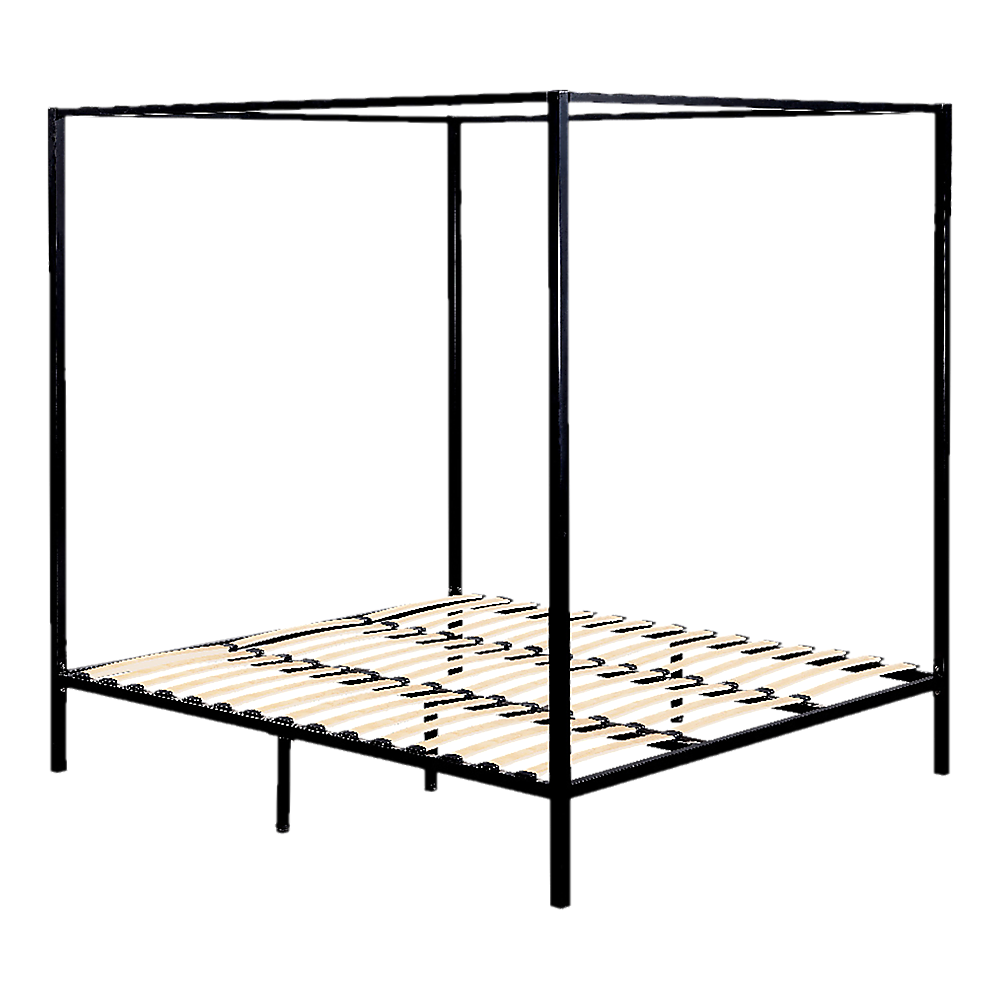 4 Four Poster King Bed Frame - Cosy Abode