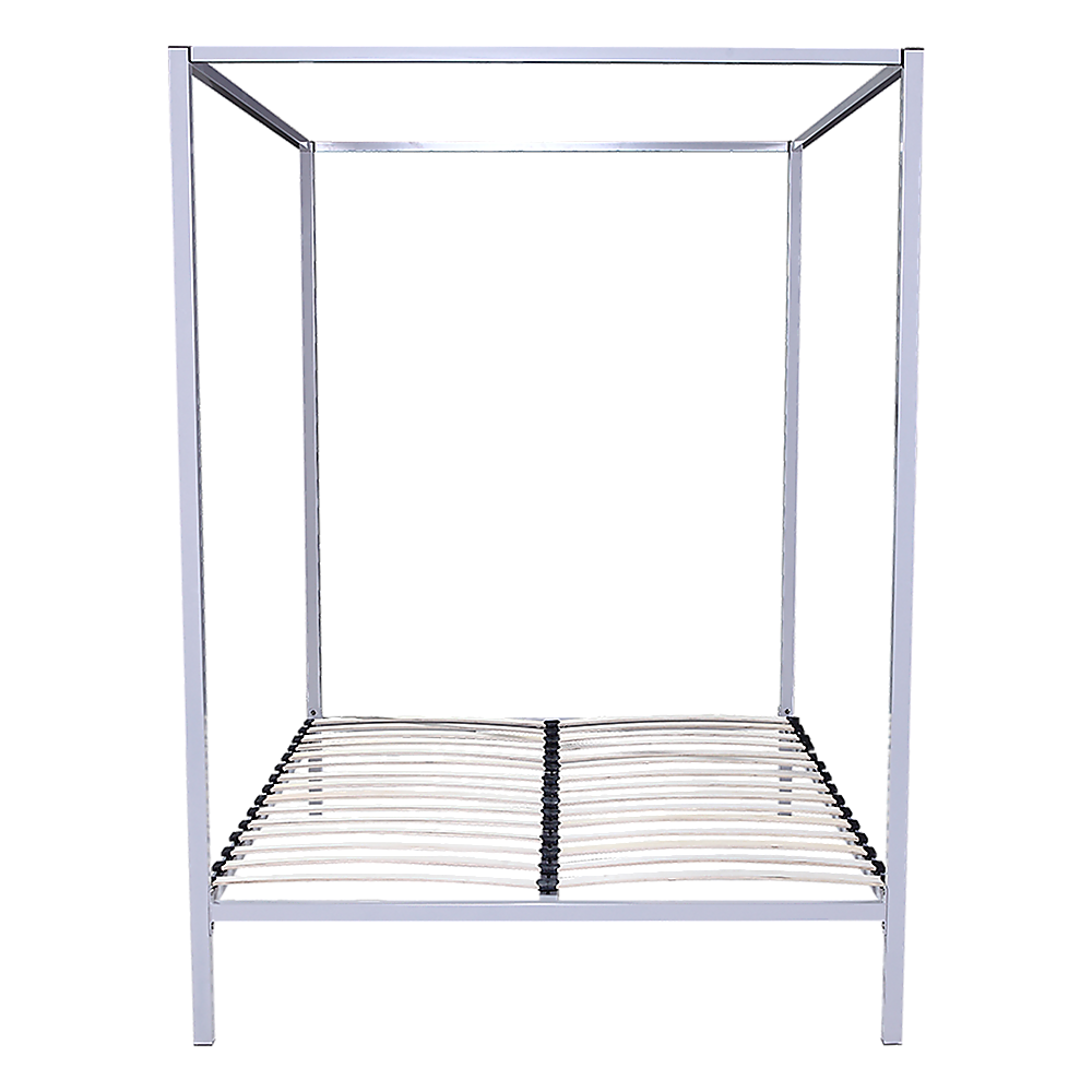 4 Four Poster Queen Bed Frame - Cosy Abode
