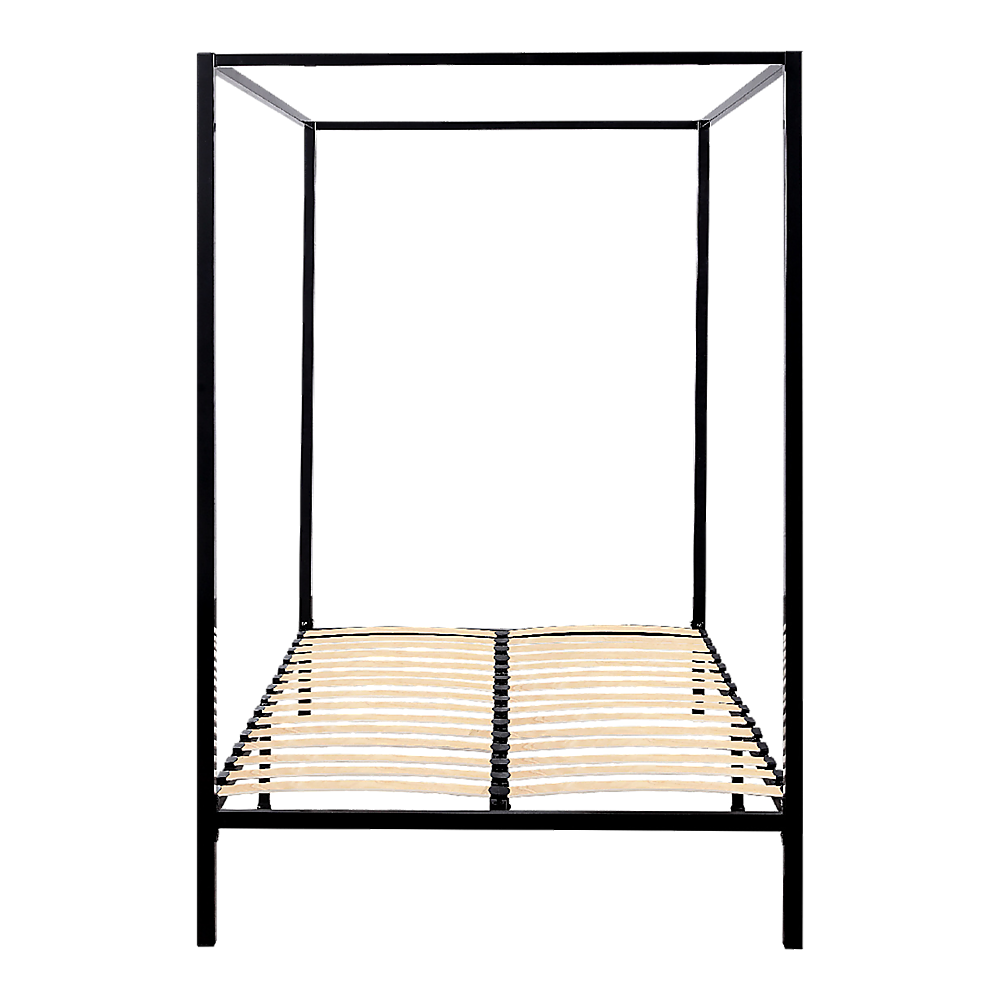 4 Four Poster Queen Bed Frame - Cosy Abode