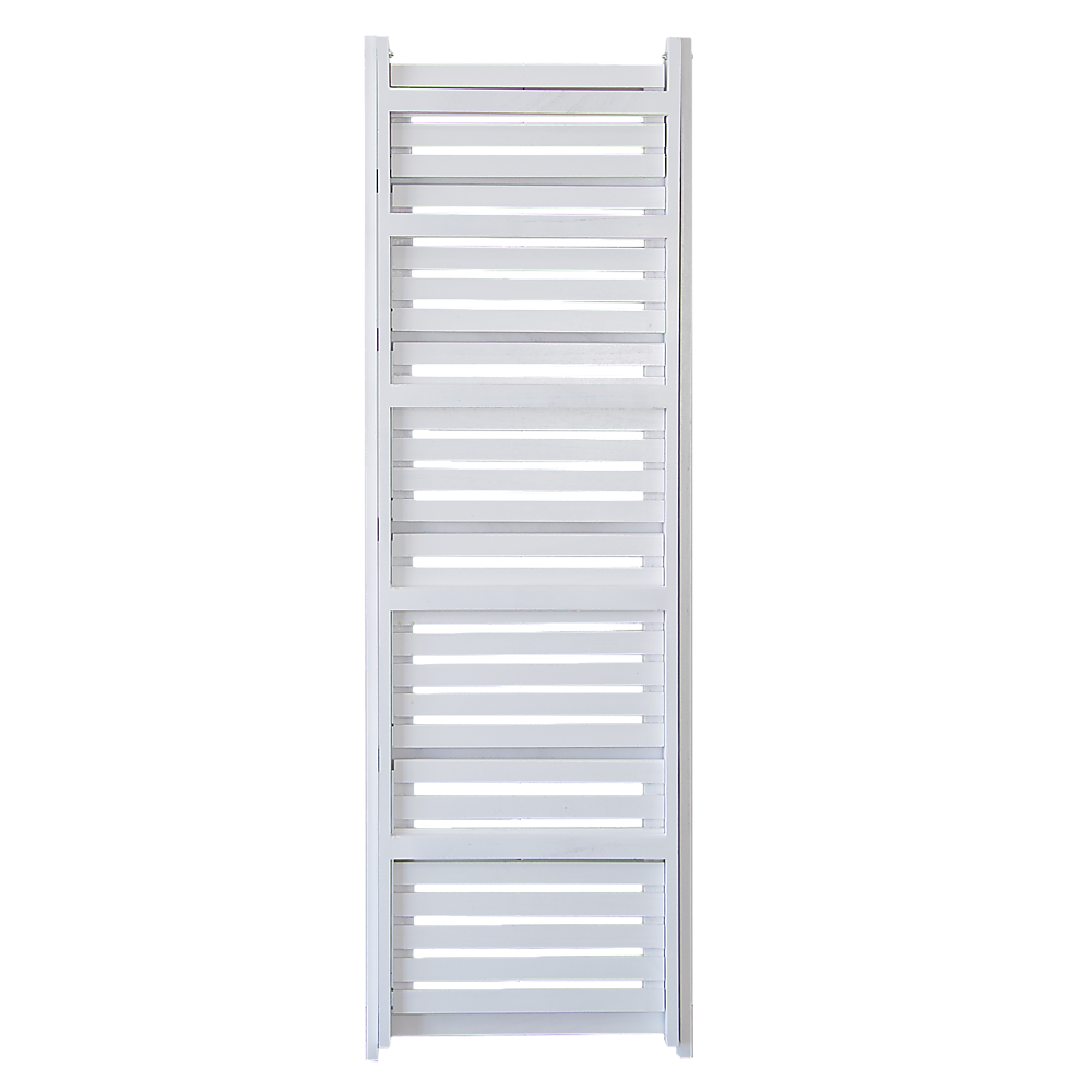 5 Tier Wooden Ladder Shelf Stand Storage Book Shelves Shelving Display Rack - Cosy Abode