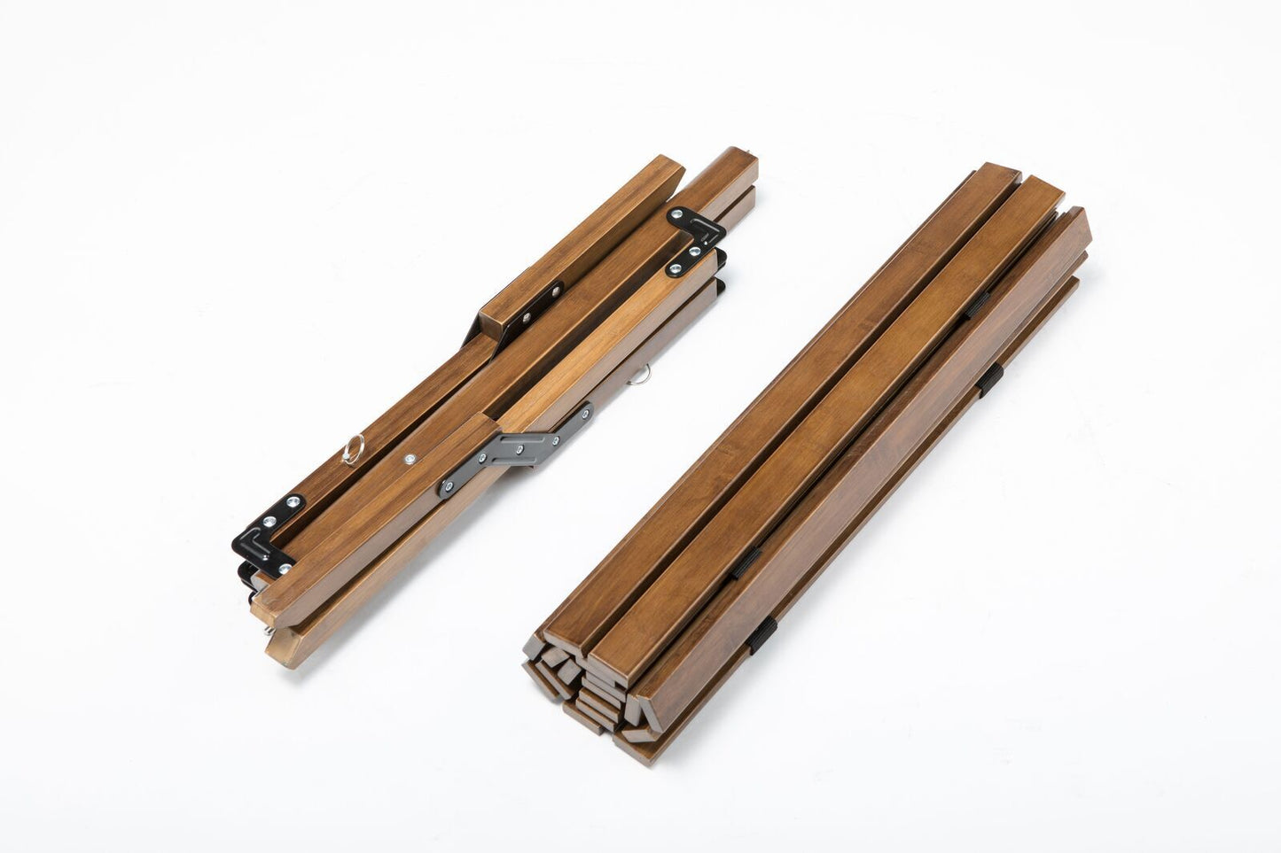 62cm Foldable Bamboo Outdoor Camping Table Waterproof Wood Wooden Travel - Small - Cosy Abode