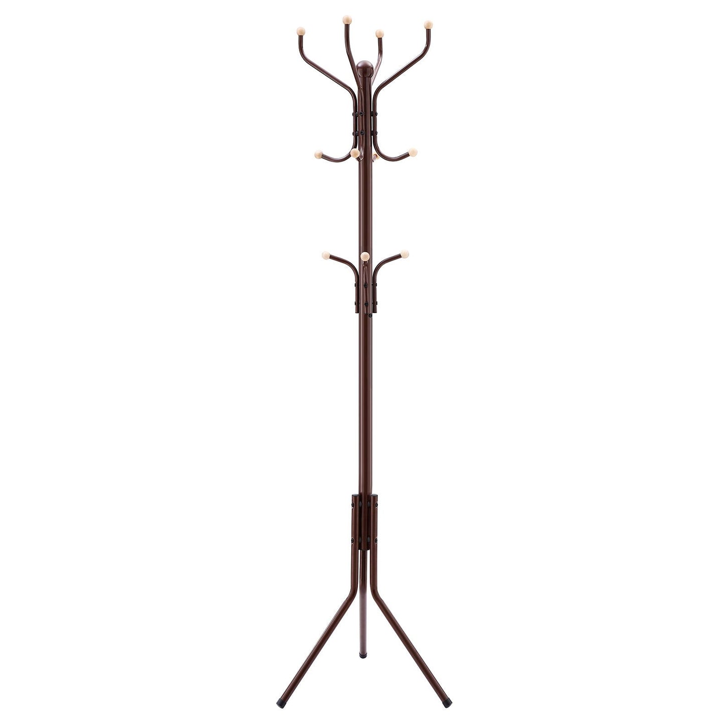8 Hook Coat Rack Freestanding Tree - Cosy Abode