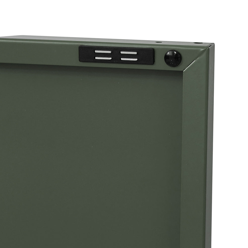 ArtissIn Buffet Sideboard Metal Cabinet - BASE Green - Cosy Abode