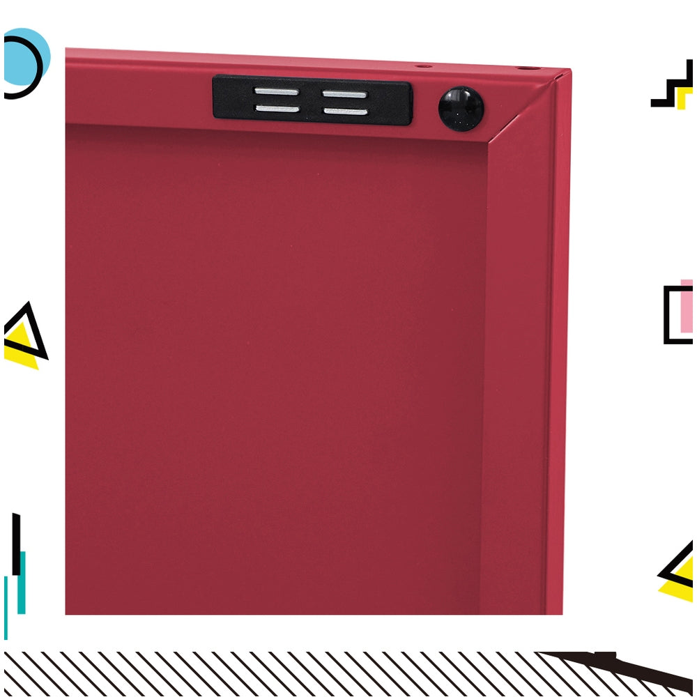 ArtissIn Buffet Sideboard Metal Cabinet - BASE Pink - Cosy Abode