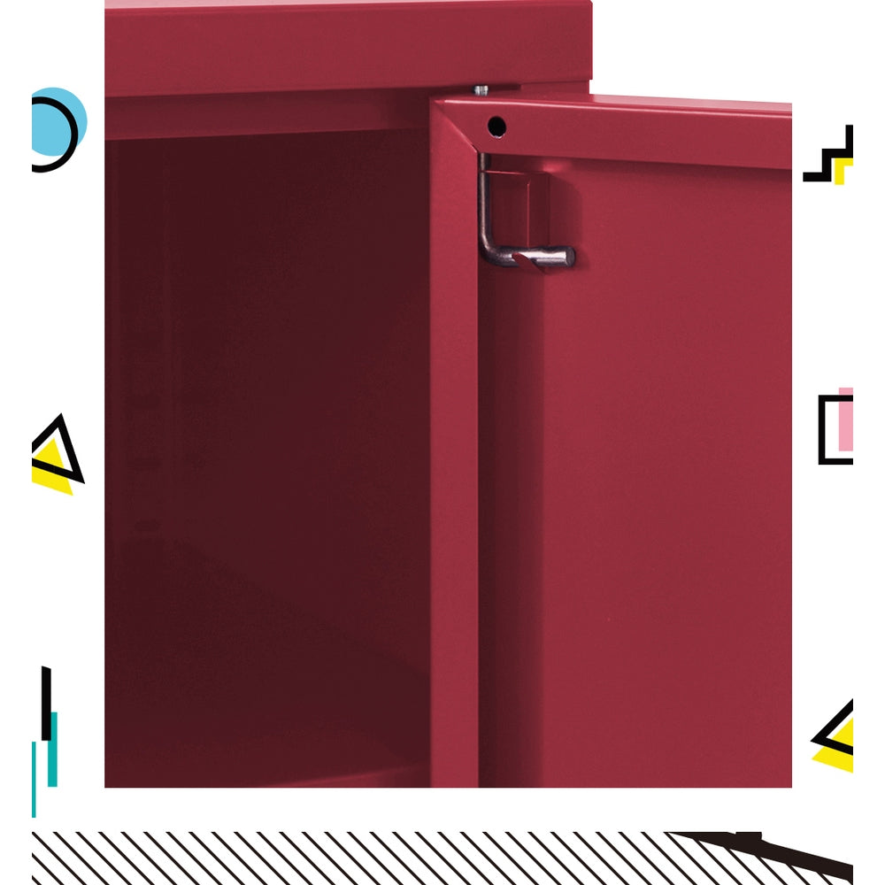 ArtissIn Buffet Sideboard Metal Cabinet - BASE Pink - Cosy Abode