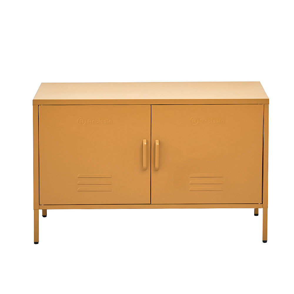 ArtissIn Buffet Sideboard Metal Cabinet - BASE Yellow - Cosy Abode