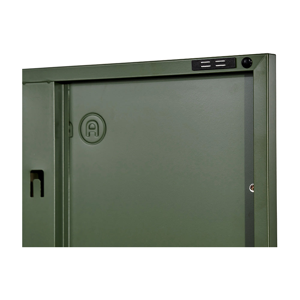 ArtissIn Buffet Sideboard Metal Cabinet - DOUBLE Green - Cosy Abode