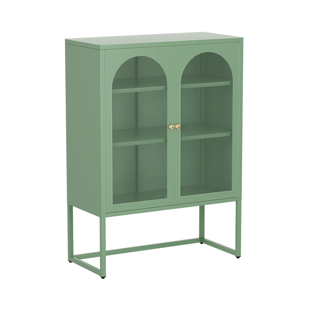 ArtissIn Buffet Sideboard Metal Cabinet - ELMA Green - Cosy Abode