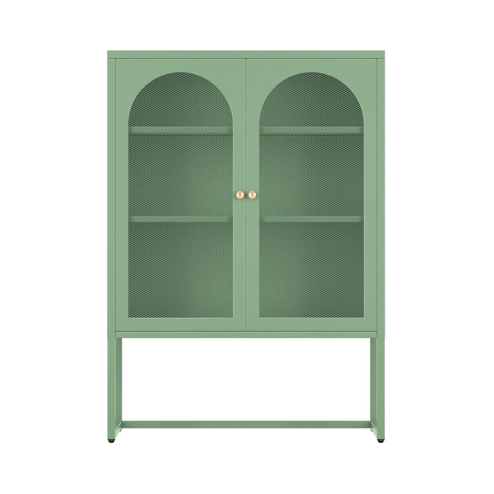 ArtissIn Buffet Sideboard Metal Cabinet - ELMA Green - Cosy Abode