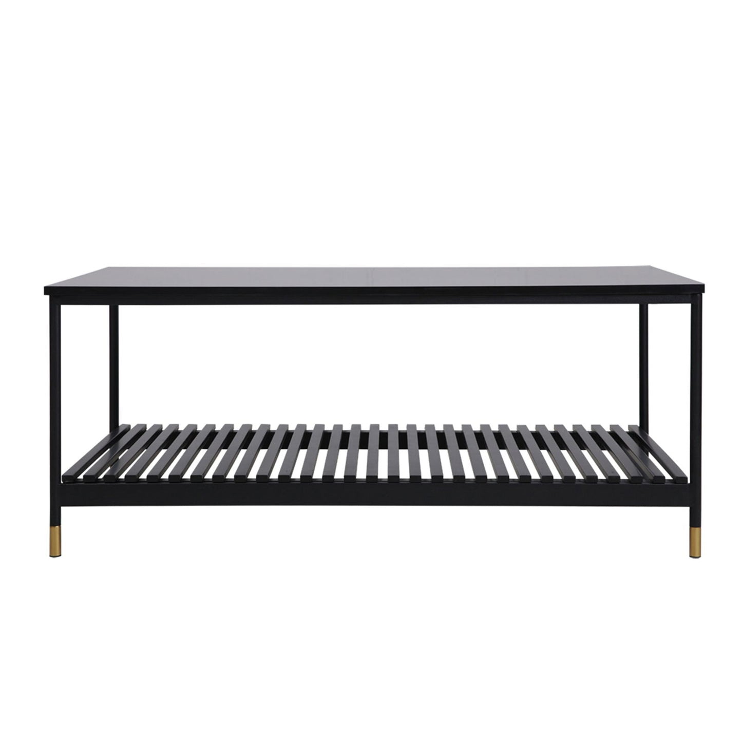 ALCONA Coffee Table In Matte Black - Cosy Abode