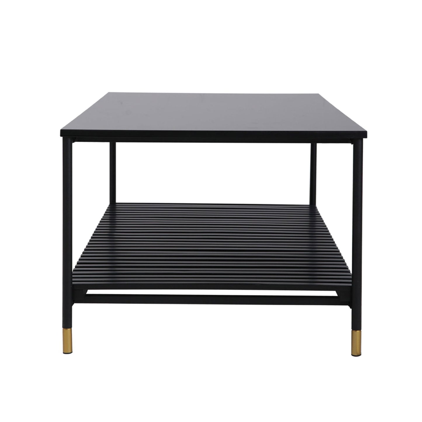 ALCONA Coffee Table In Matte Black - Cosy Abode