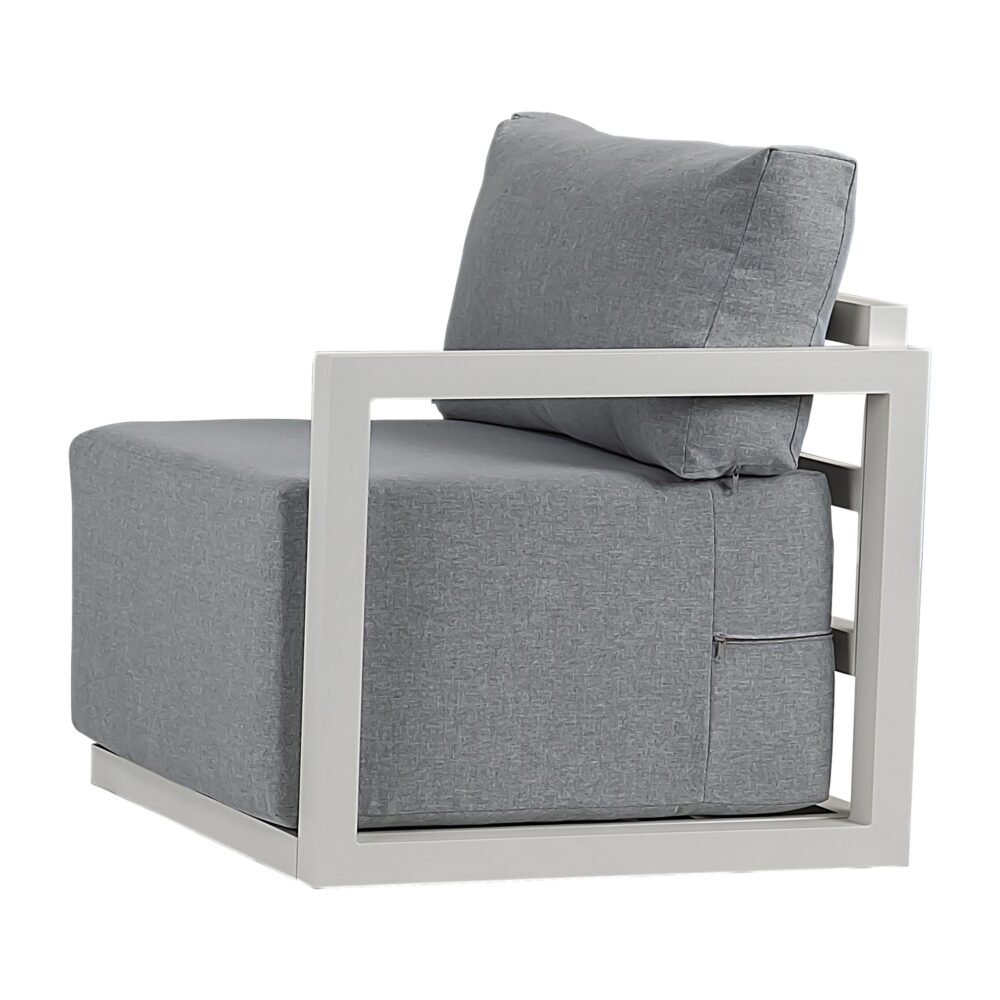 Alfresco 5-Seater Deep-Seated Patio Set – Charcoal Grey - Cosy Abode