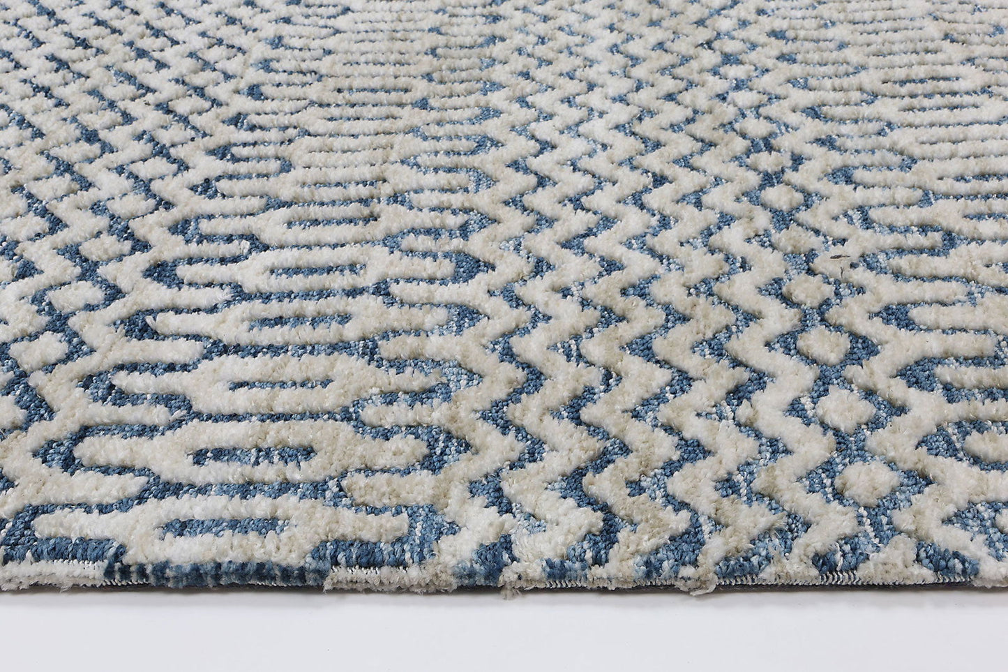 Amritsar Camphils Navy Tribal Rug 240X330 - Cosy Abode