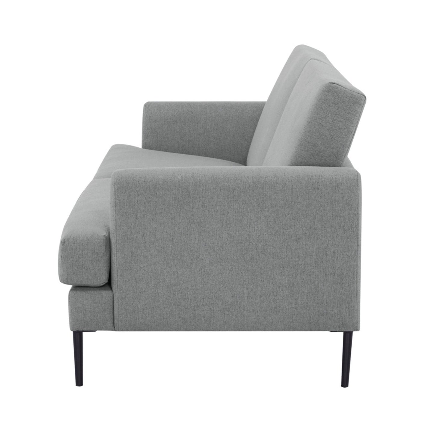 Ariya 3 Seater Sofa Fabric Uplholstered Lounge Couch - Light Grey - Cosy Abode