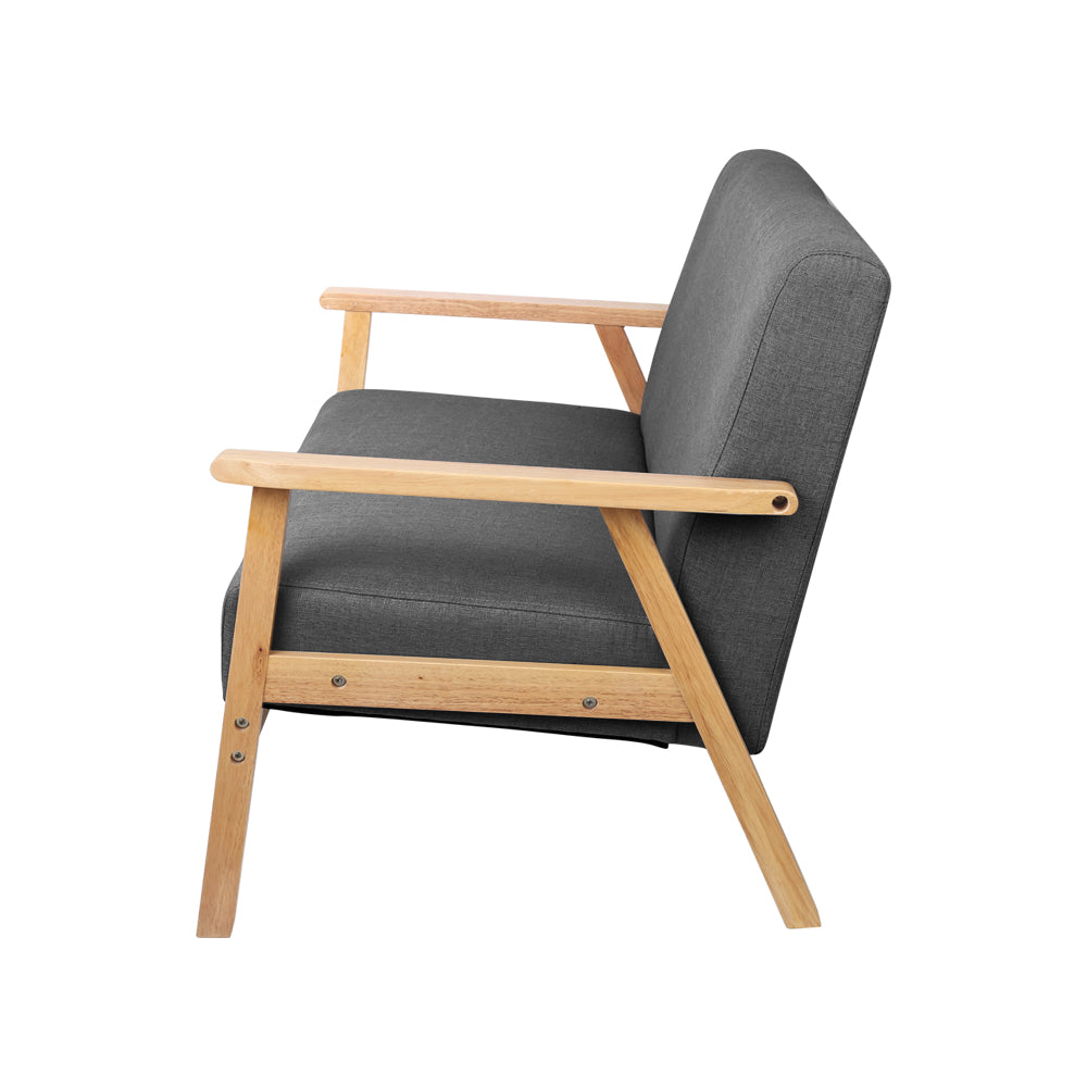 Artiss 2-Seater Sofa Armchair Skane - Cosy Abode