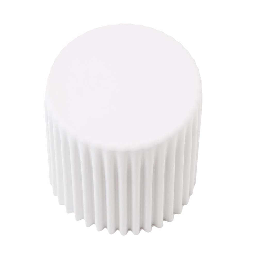 Artiss 2x Bar Stools Cupcake Plastic Foot Stool White - Cosy Abode