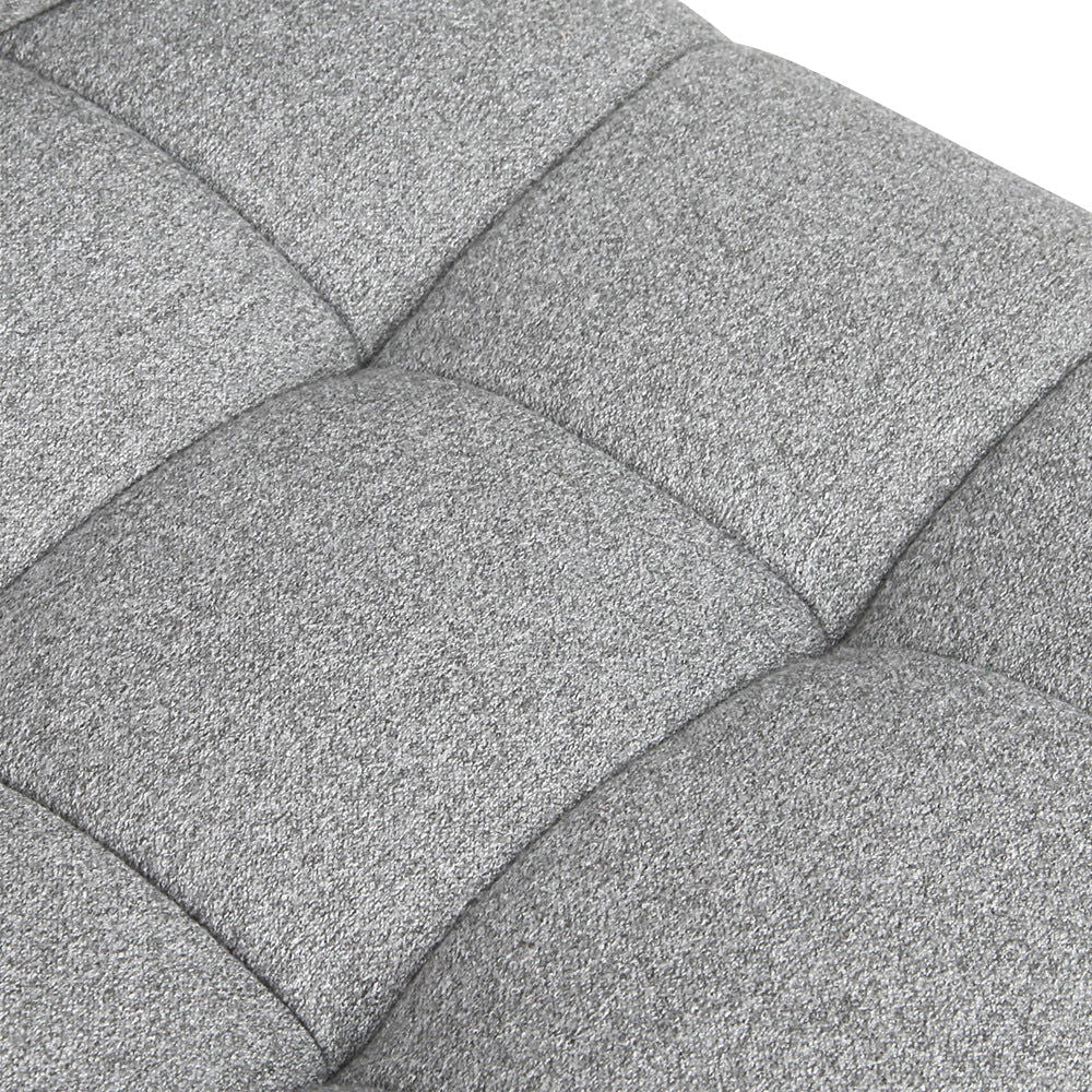 Artiss 2x Bar Stools Fabric Gas Lift Grey - Cosy Abode