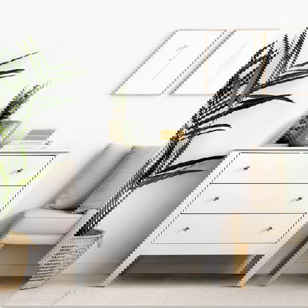 Artiss 3 Chest of Drawers - BRITTANY White - Cosy Abode