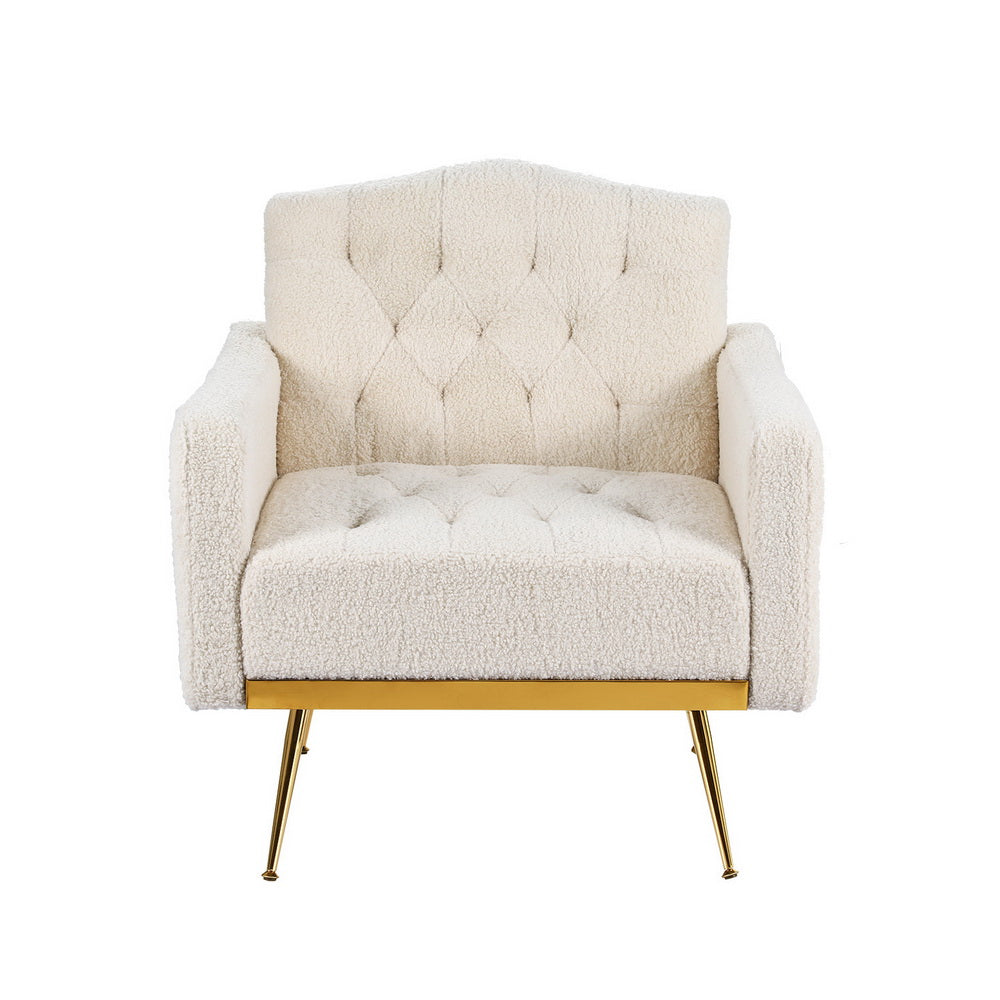 Artiss Armchair Boucle Beige Nicole - Cosy Abode