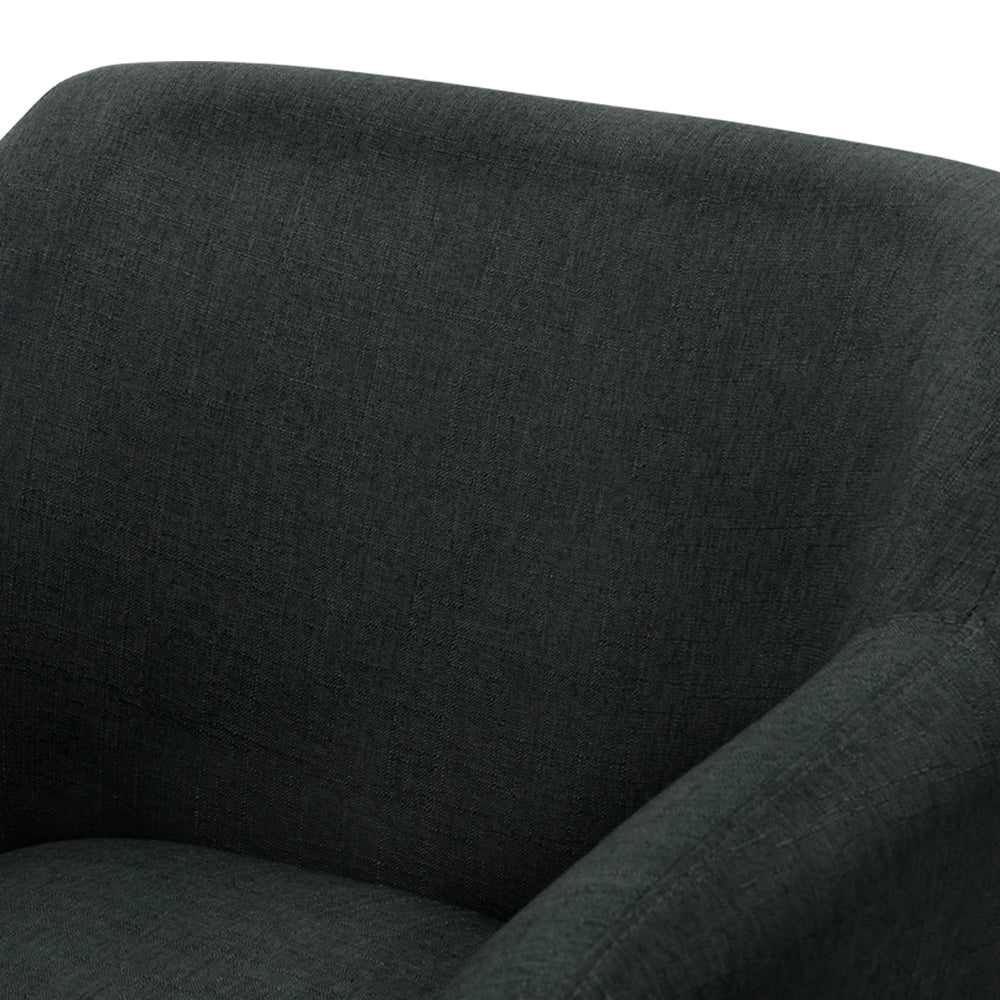 Artiss Aston Tub Accent Chair Charcoal - Cosy Abode