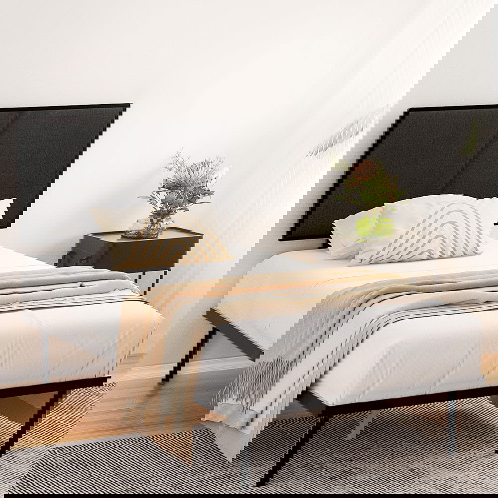 Artiss Bed Frame King Single Size Metal Frame NOE - Cosy Abode