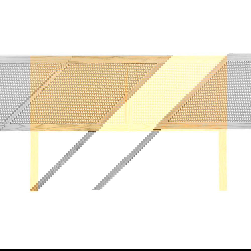 Artiss Bed Head Headboard Double Rattan - RIBO Pine - Cosy Abode