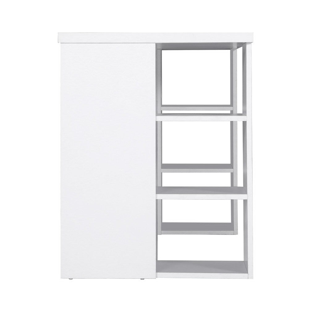 Artiss Computer Desk Bookshelf White 150CM - Cosy Abode