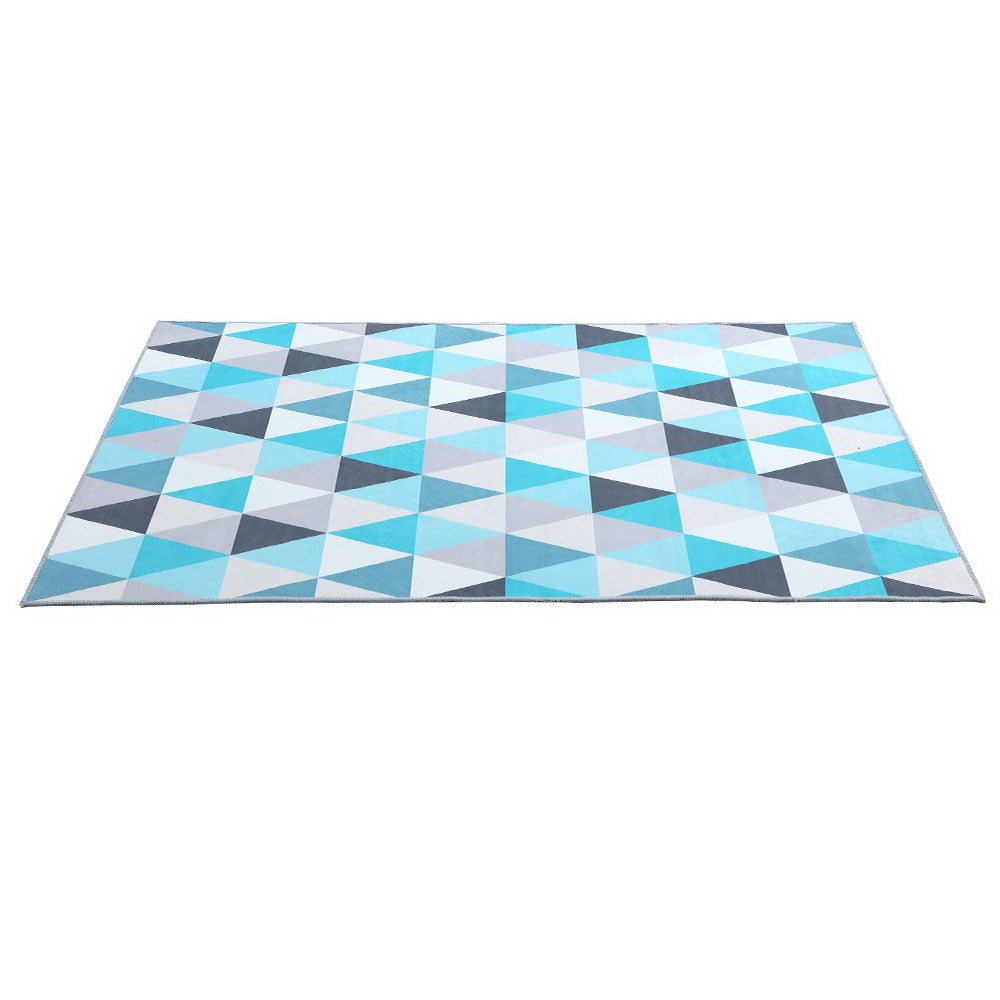 Artiss Floor Rug 200x290 Mat Carpet Short Pile Tria - Cosy Abode