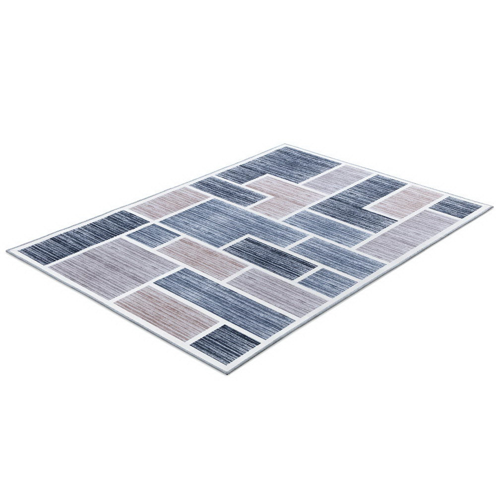 Artiss Floor Rug 120x170 Mat Carpet Short Pile Oblo - Cosy Abode