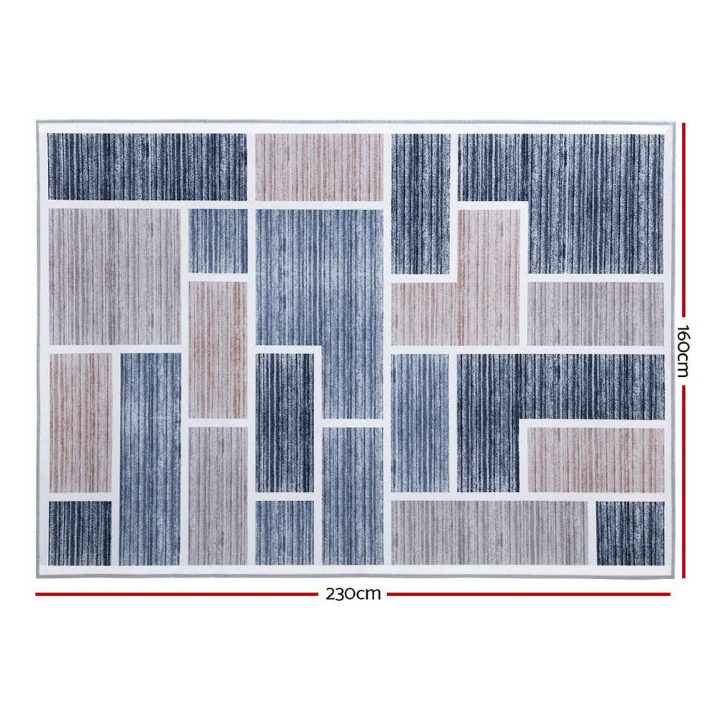 Artiss Floor Rugs 160 x 230 Area Rug Large Modern Carpet Soft Mat Short Pile - Cosy Abode