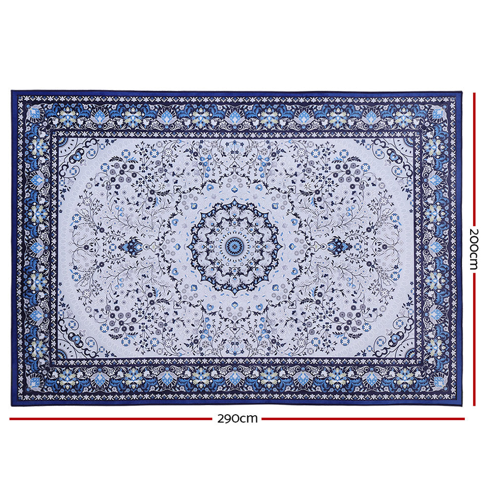 Artiss Floor Rug 200x290 Mat Carpet Short Pile Gaspar - Cosy Abode