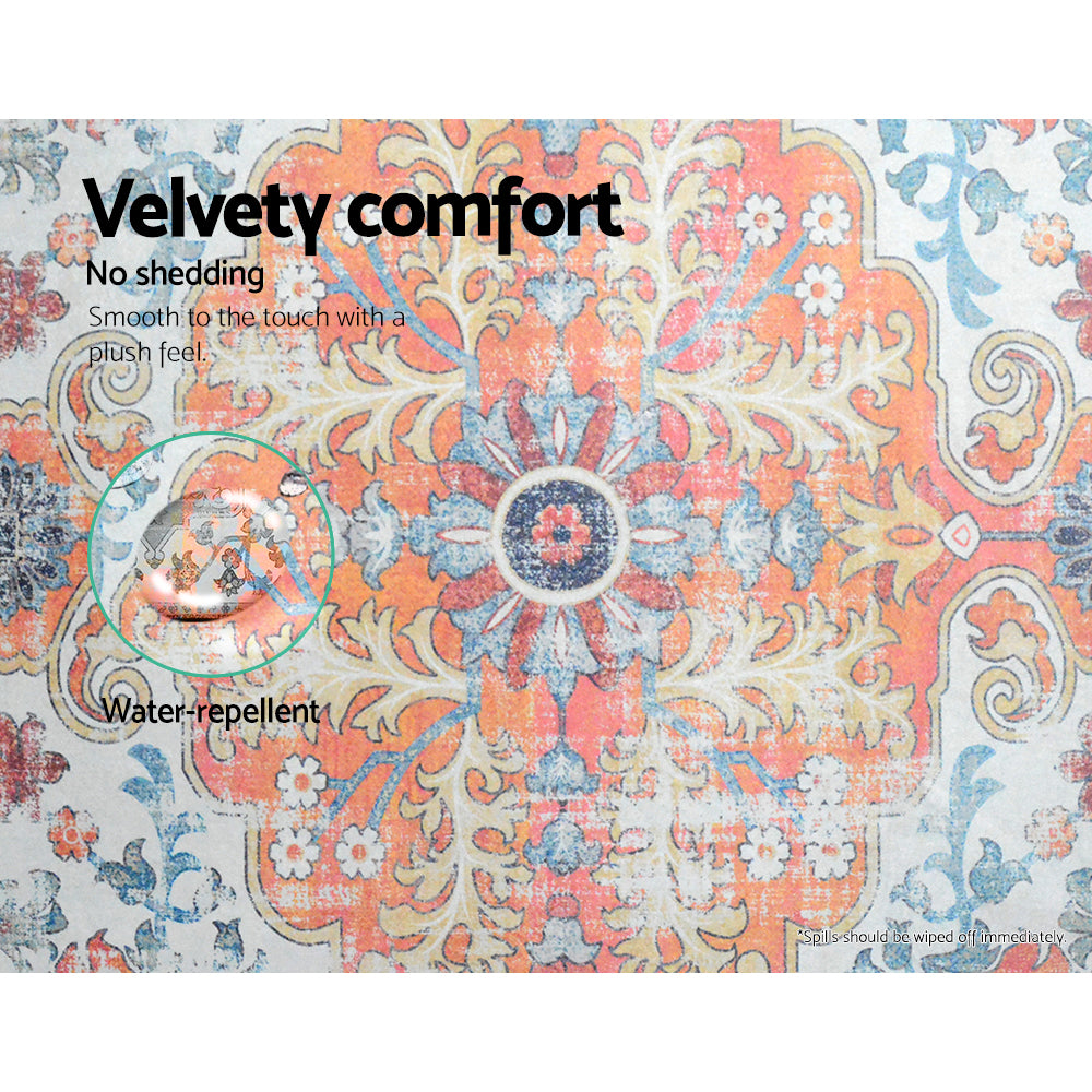 Artiss Floor Rug 160x230 Mat Carpet Short Pile Yasmin - Cosy Abode