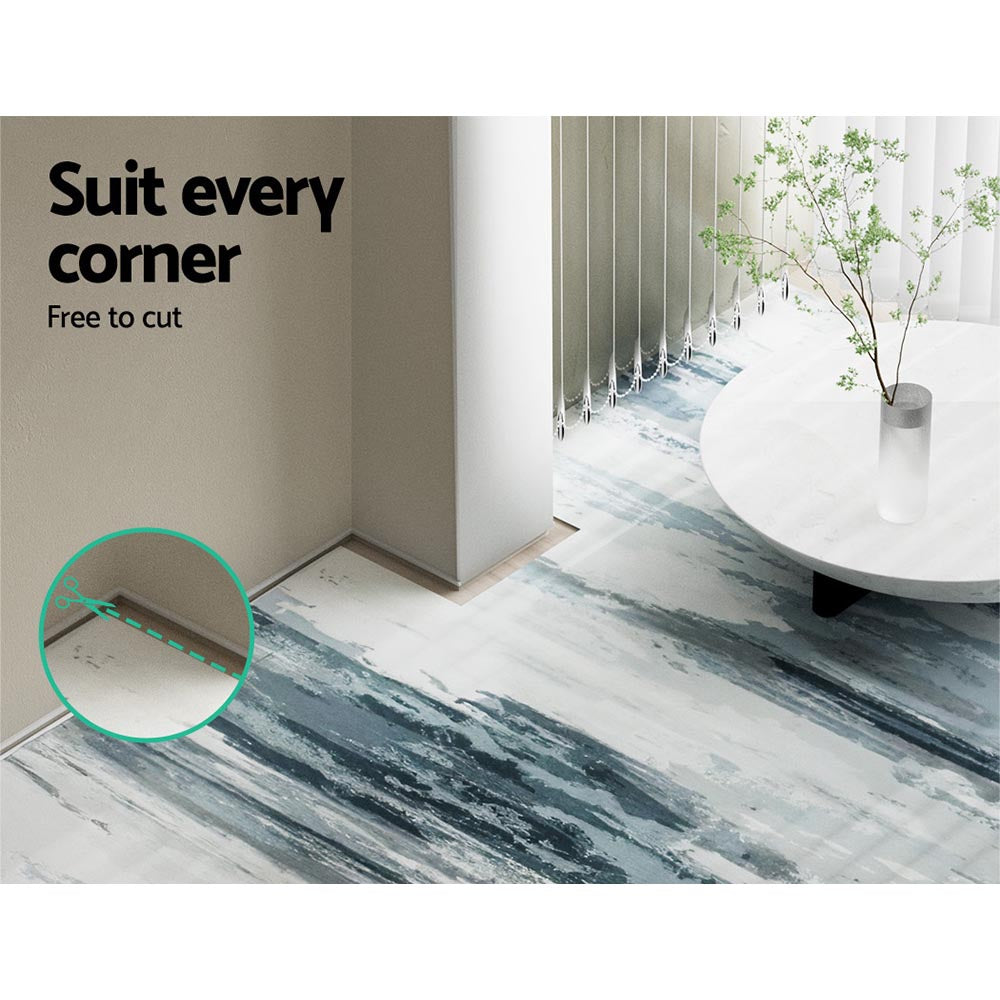 Artiss Floor Rug 160x230 Washable Mat Carpet Short Pile Poca - Cosy Abode
